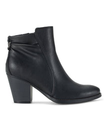 Baretraps Crystal Block Heel Bootie Black
