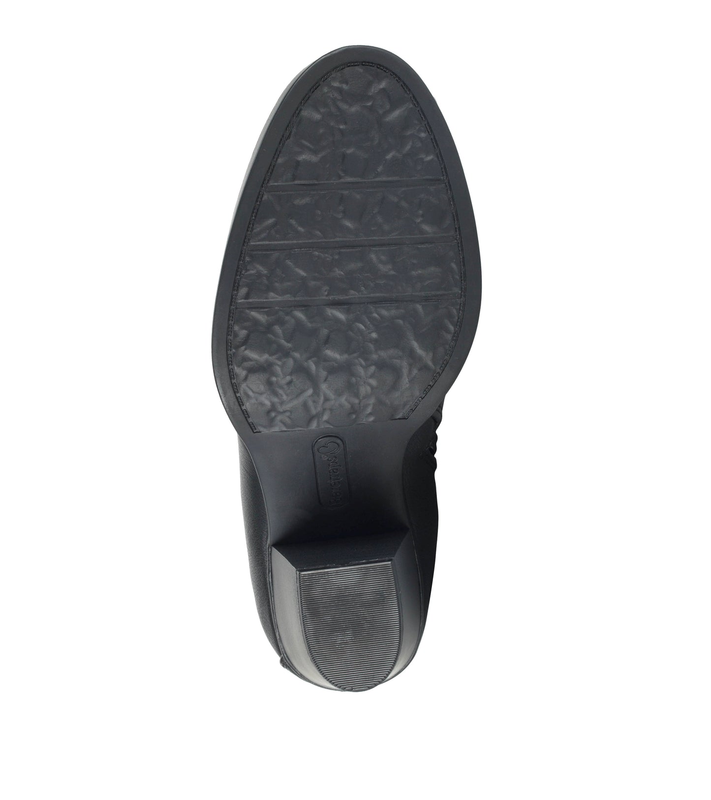 Baretraps Crystal Block Heel Bootie Black