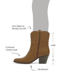 Baretraps Yenni Western Boot Walnut