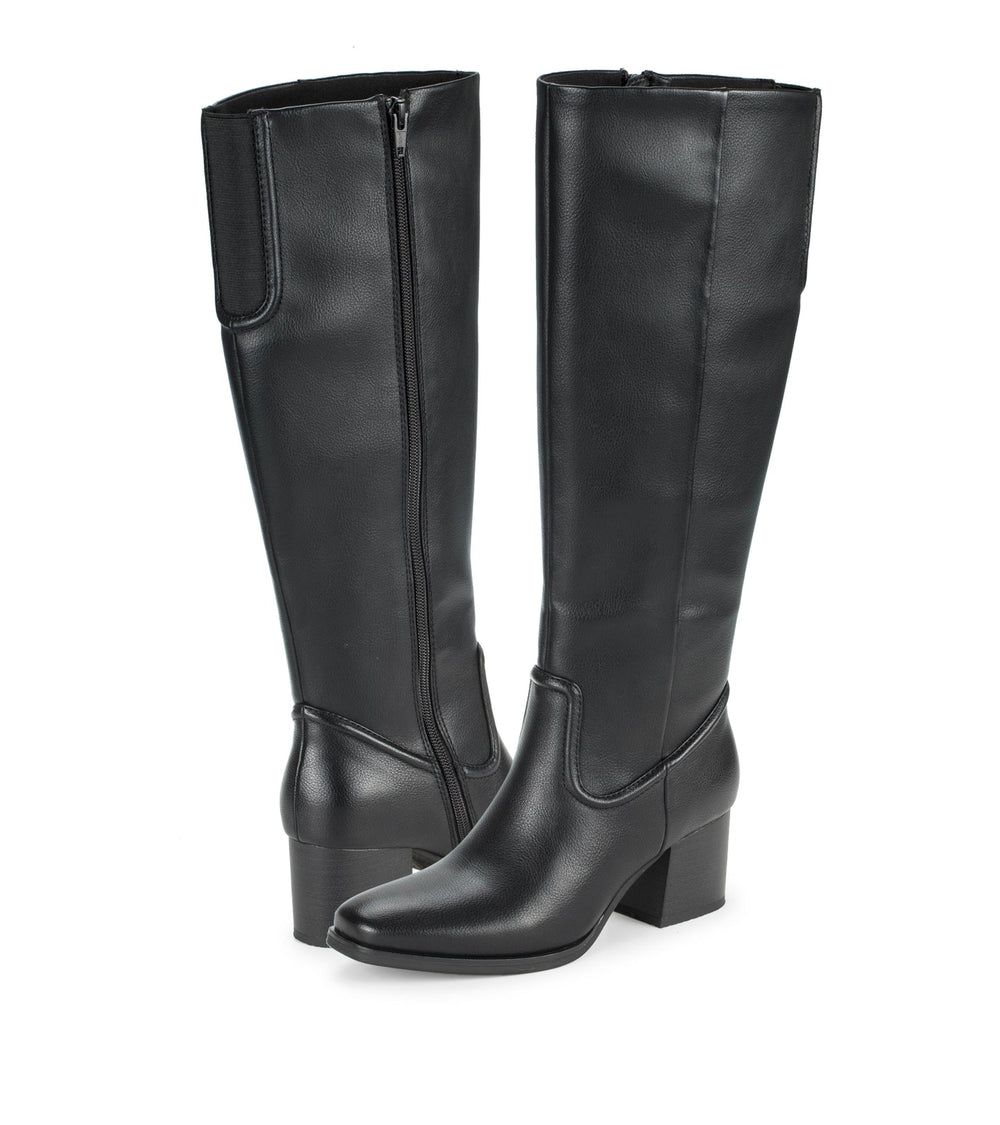 Baretraps Tammey Tall Boot Black Tumble