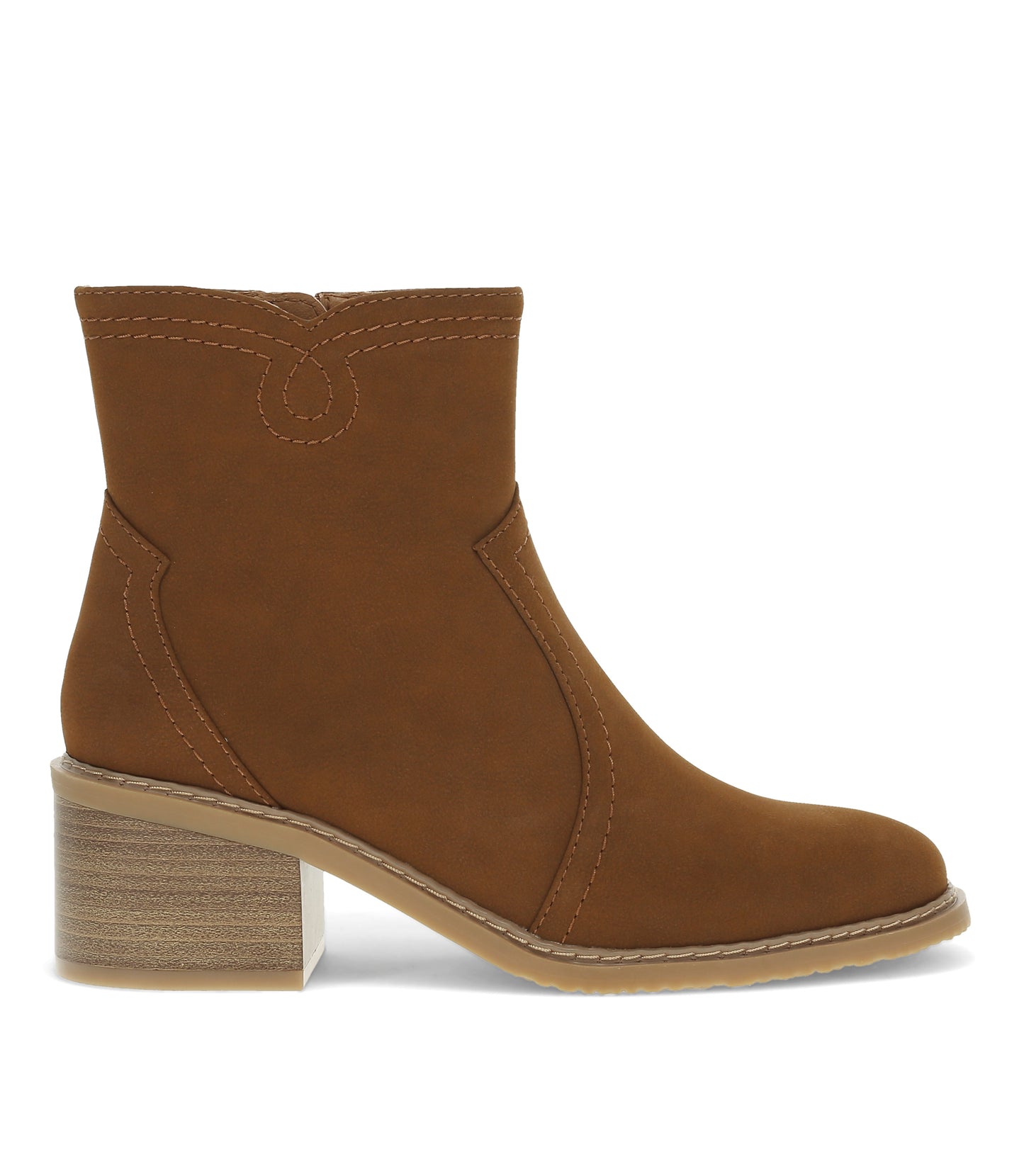 Baretraps Calloway Block Heel Bootie Nutshell