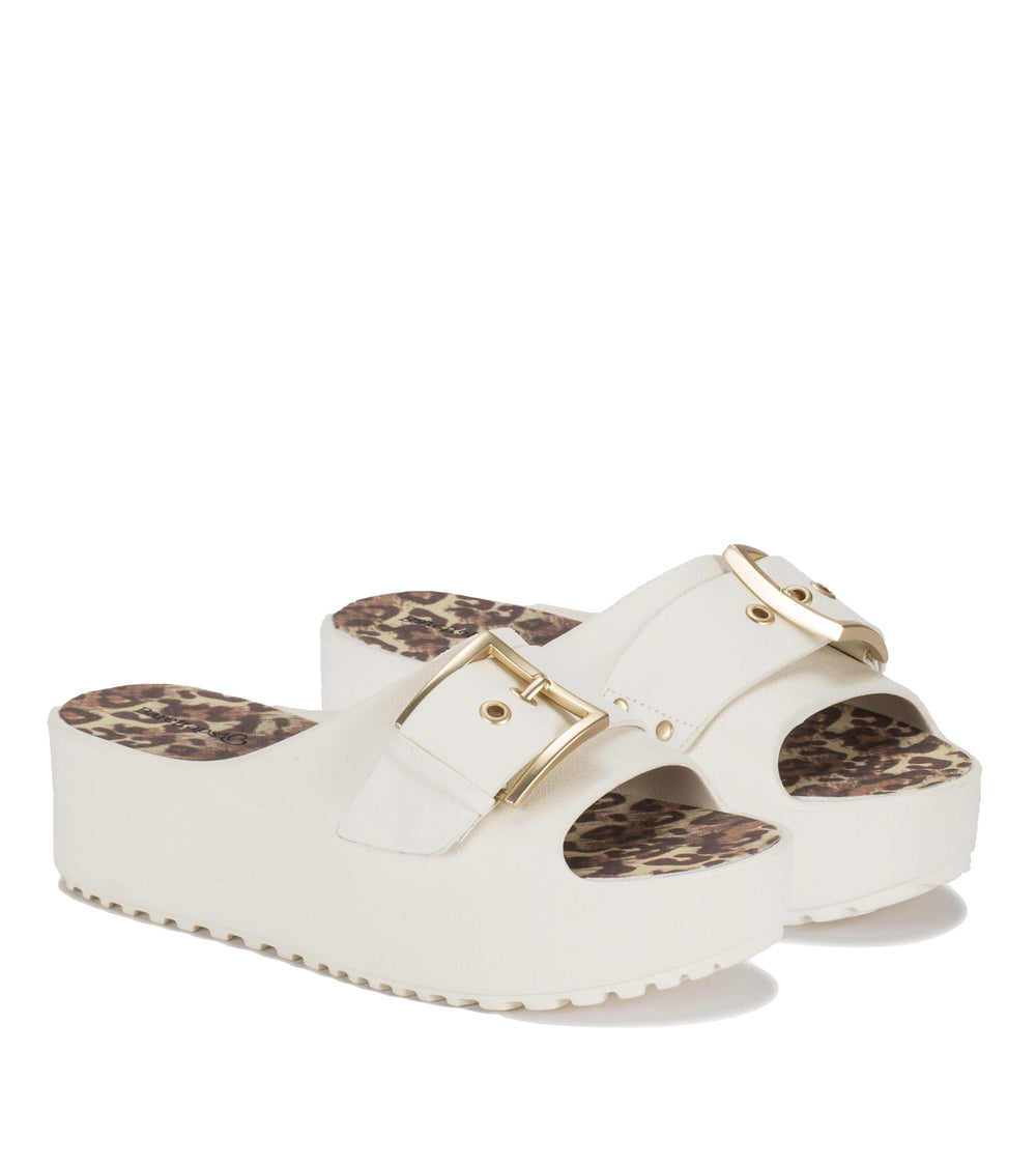 Baretraps Pacey Platform Sandal Cream/Blush