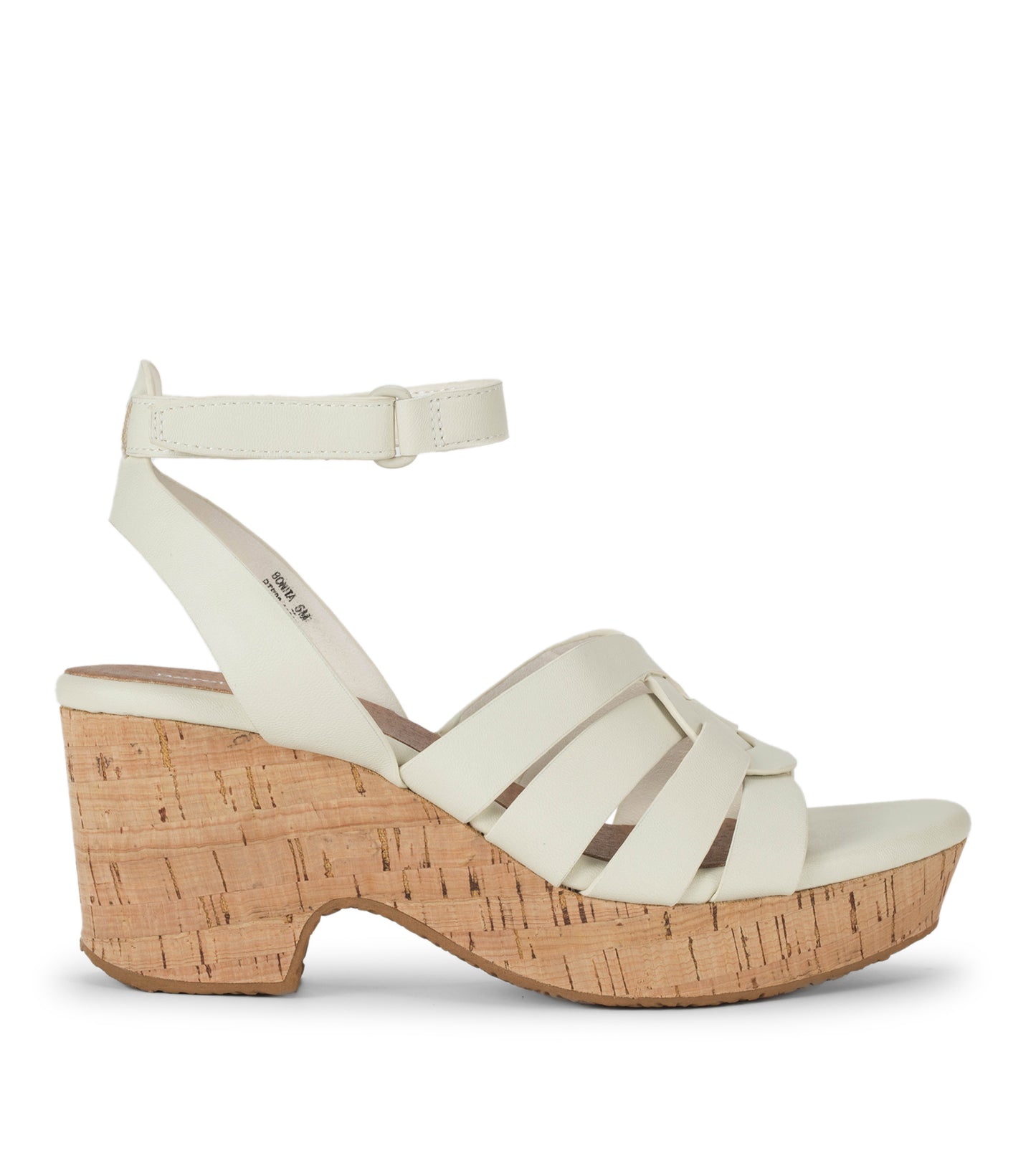 Baretraps Bonita Wedge Sandal Cream