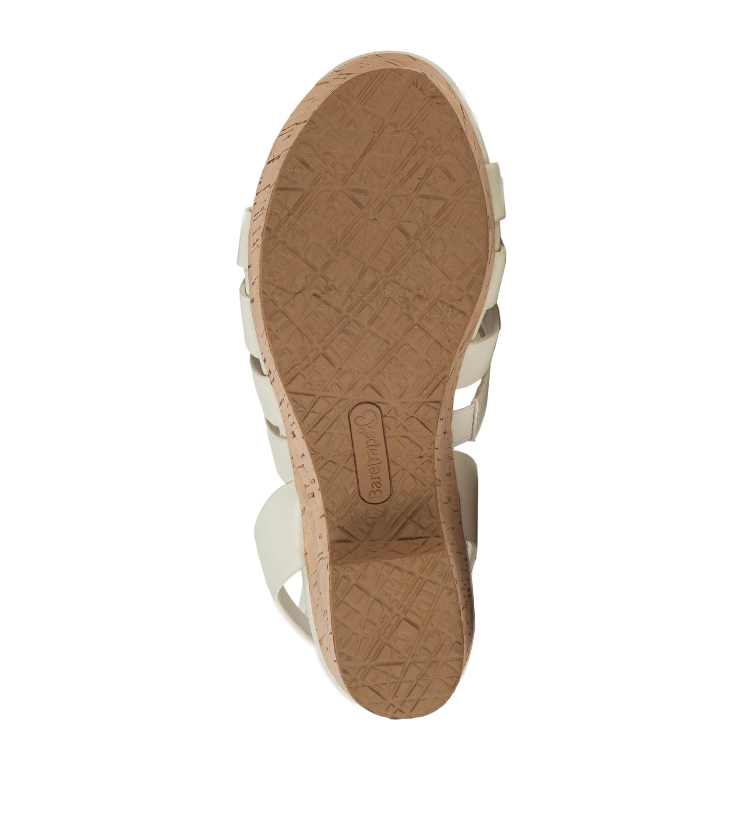 Baretraps Bonita Wedge Sandal Cream