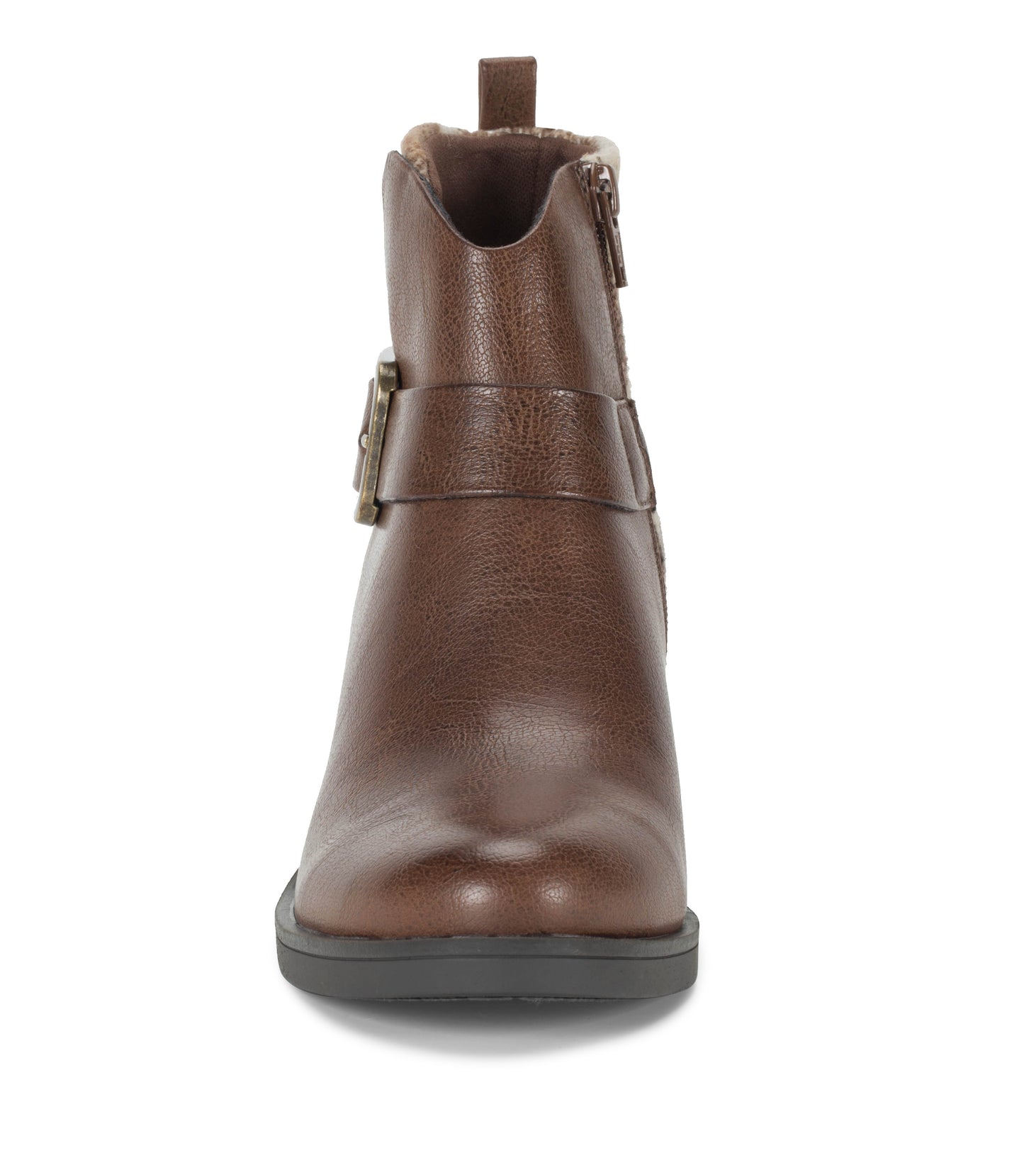 Baretraps Colorado Block Heel Bootie Dark Brown