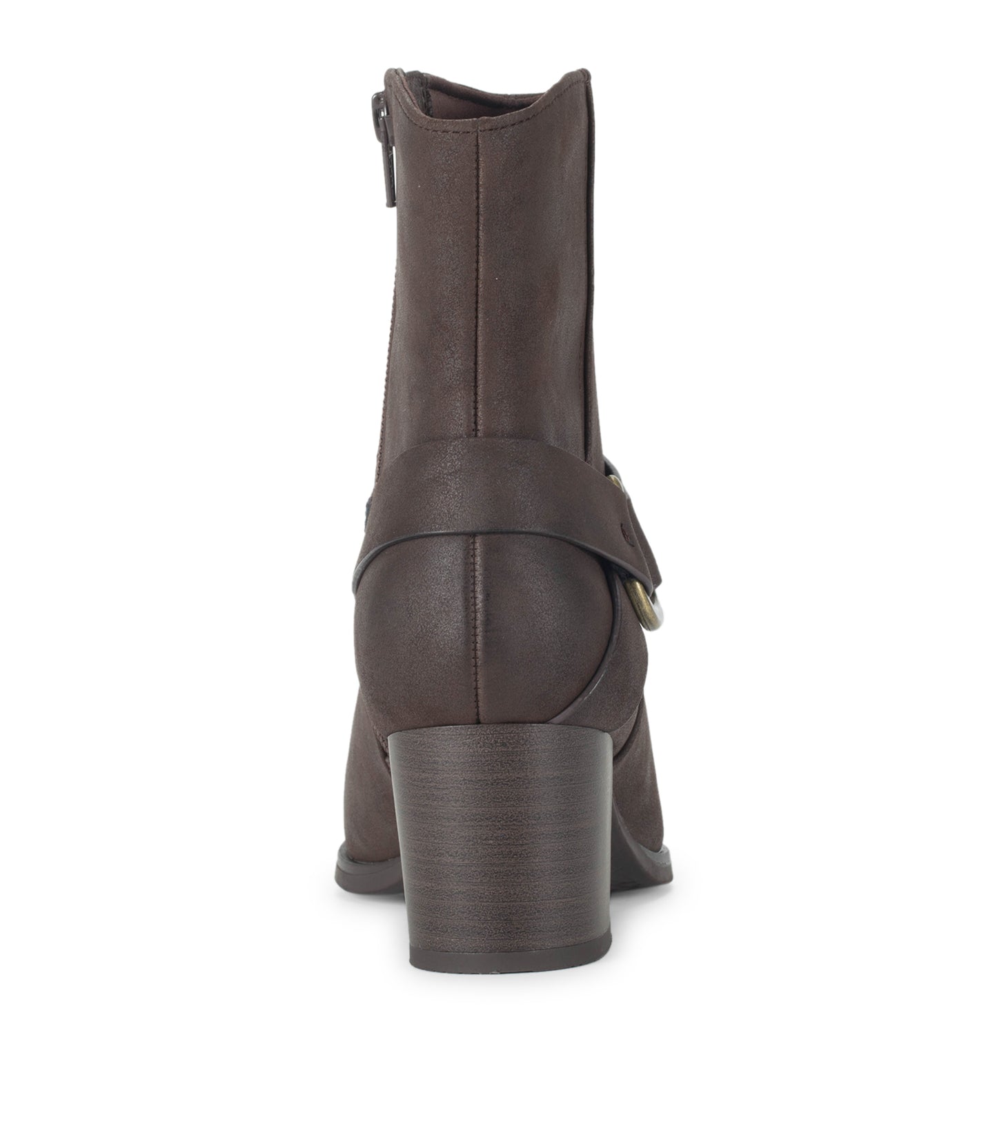 Baretraps Tiana Block Heel Bootie Dark Brown