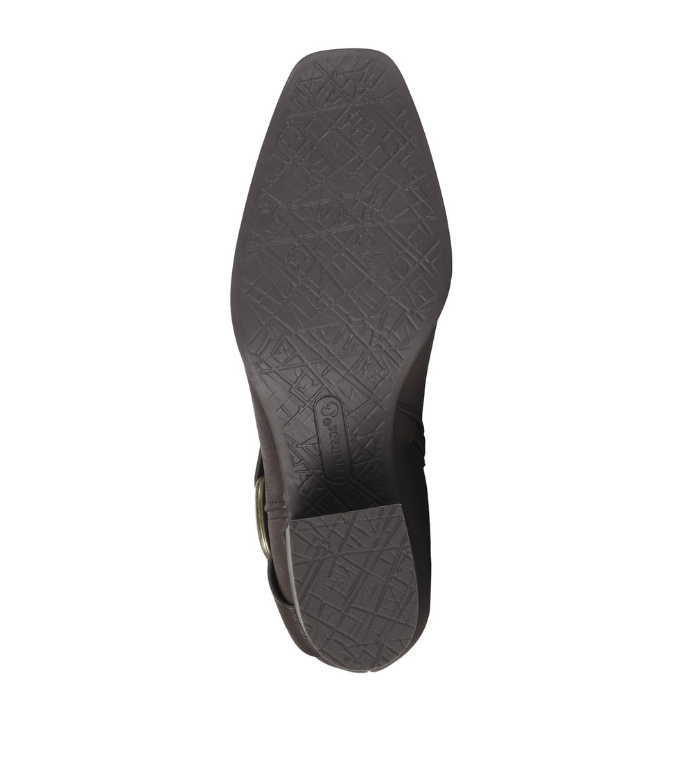 Baretraps Tiana Block Heel Bootie Dark Brown