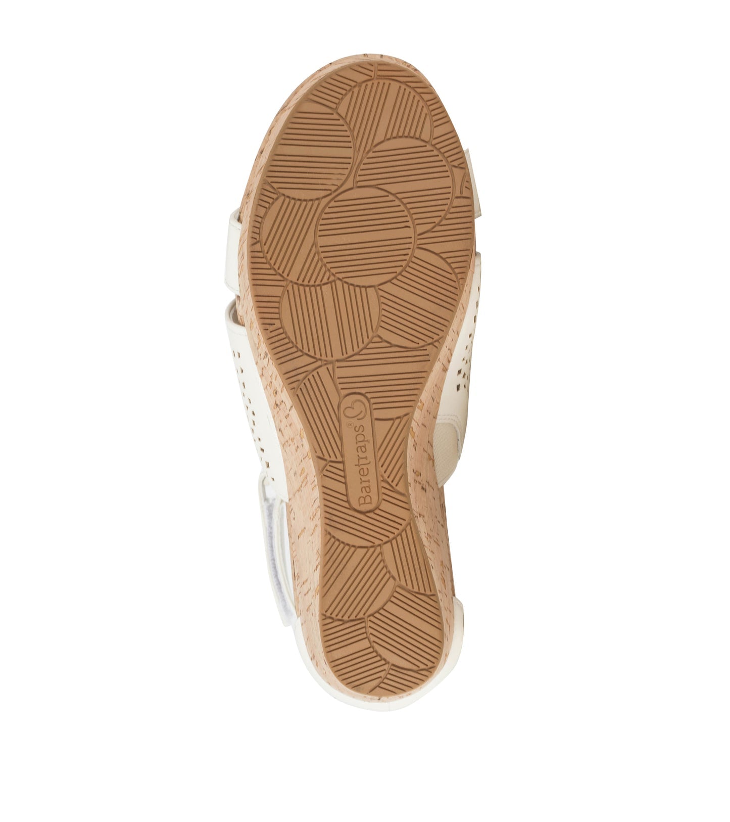 Baretraps Raisie Wedge Sandal Cream
