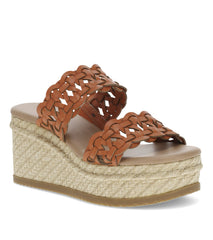Baretraps Skylar Wedge Sandal Orange Aid