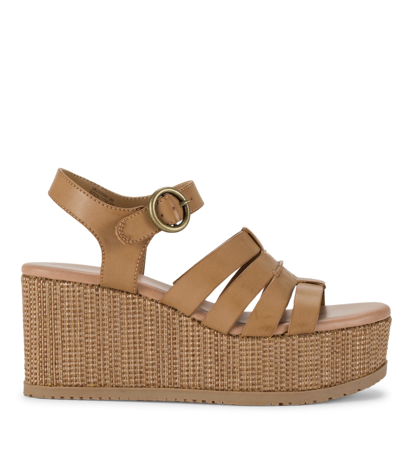 Baretraps Savannah Wedge Sandal Caramel