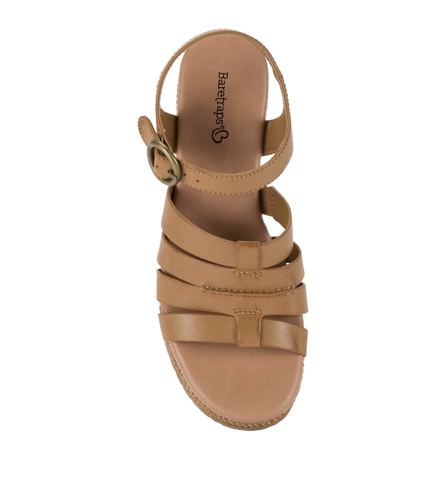 Baretraps Savannah Wedge Sandal Caramel