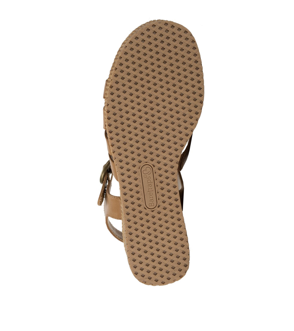 Baretraps Savannah Wedge Sandal Caramel