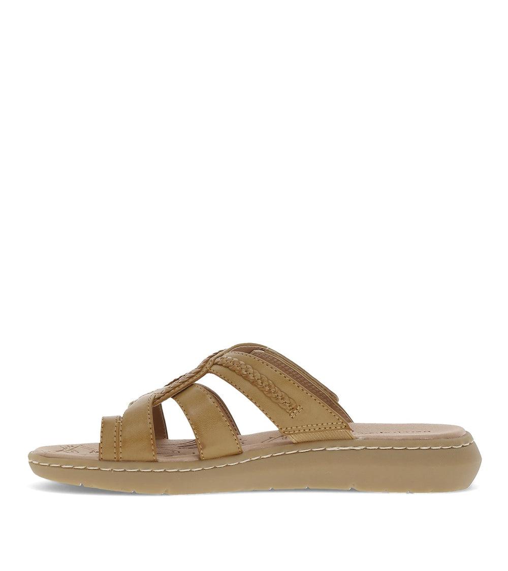 Baretraps Queenie Slide Sandal Caramel