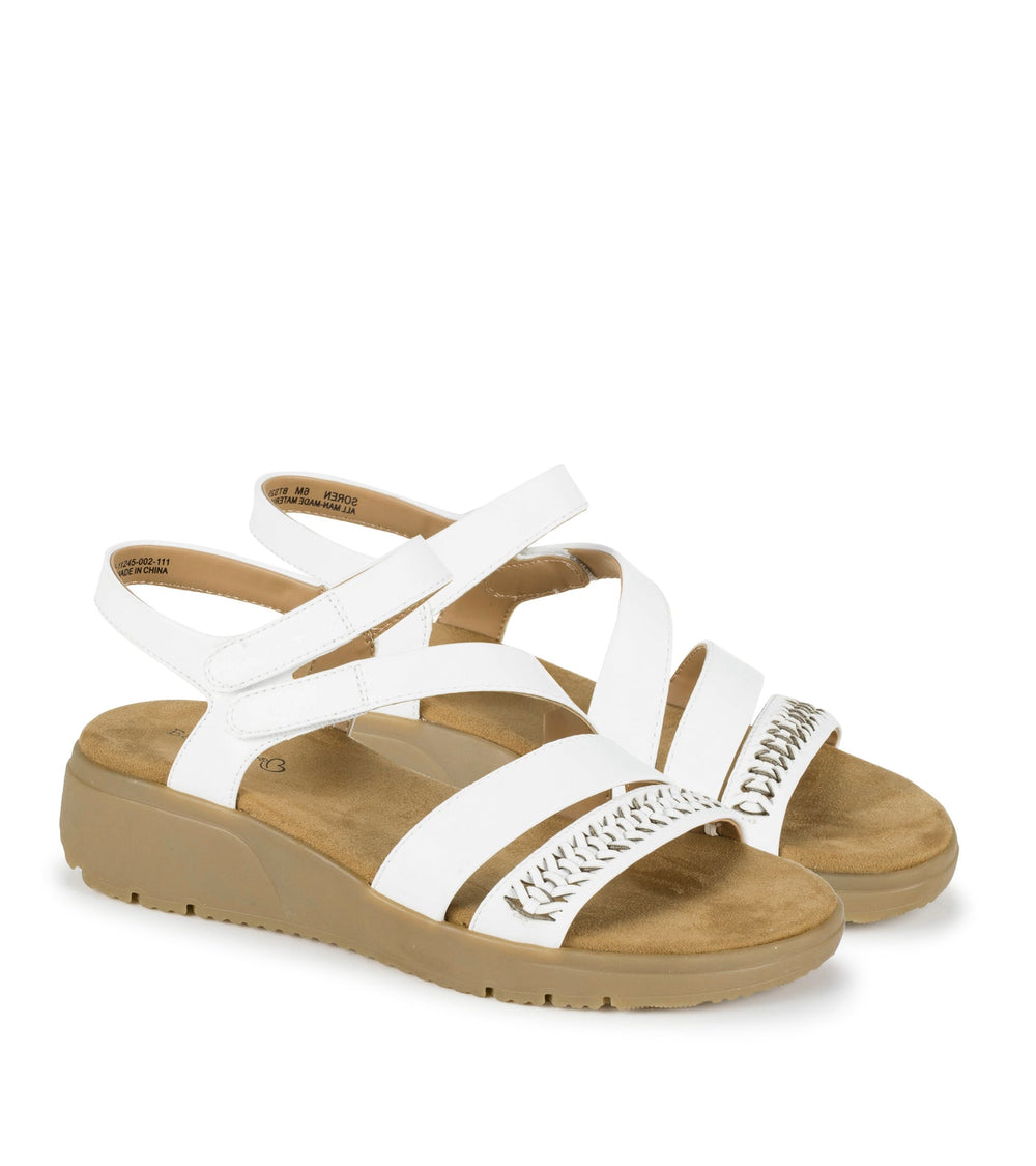 Baretraps Soren Sandal White