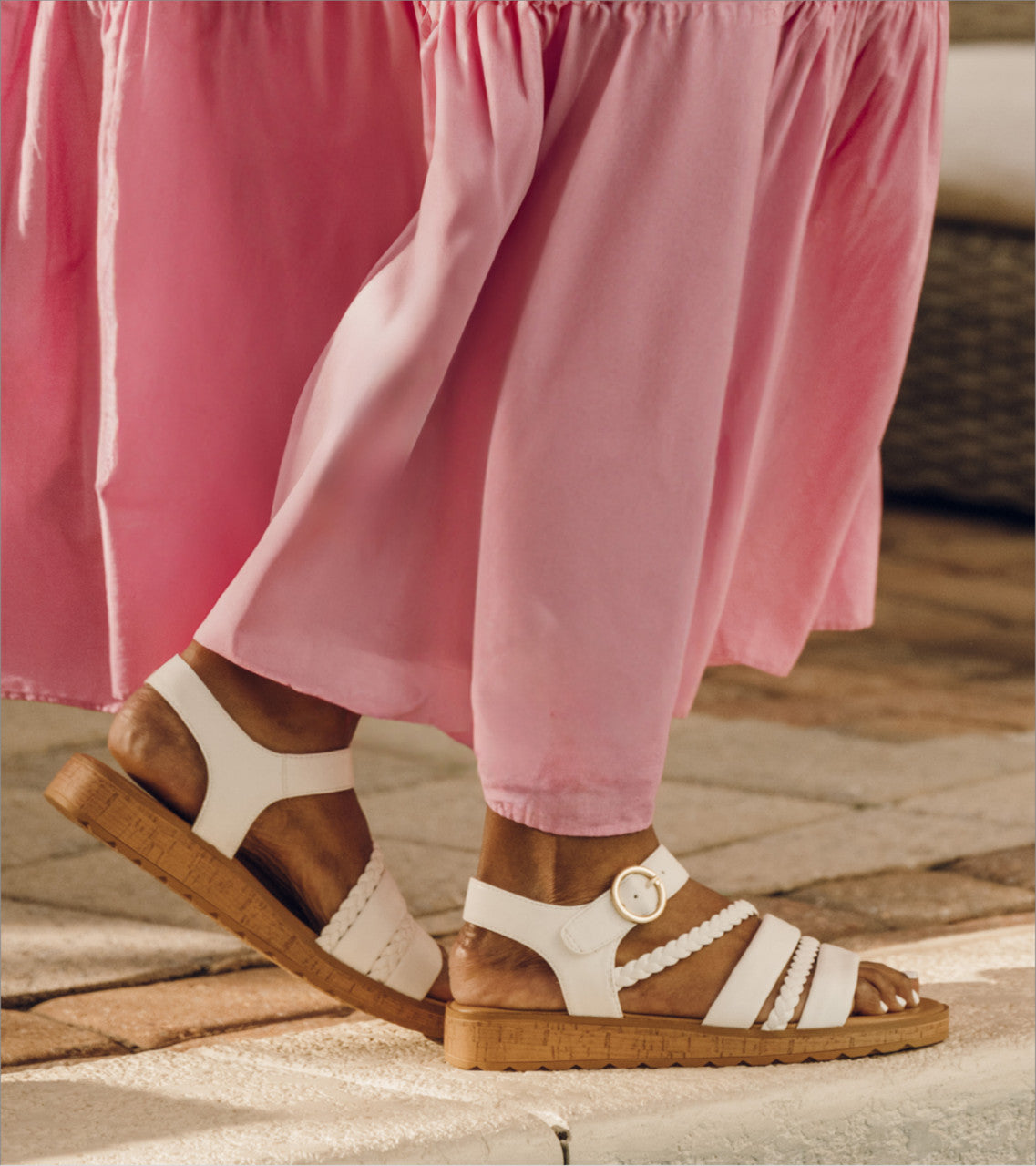 Baretraps Gwyneth Sandal White