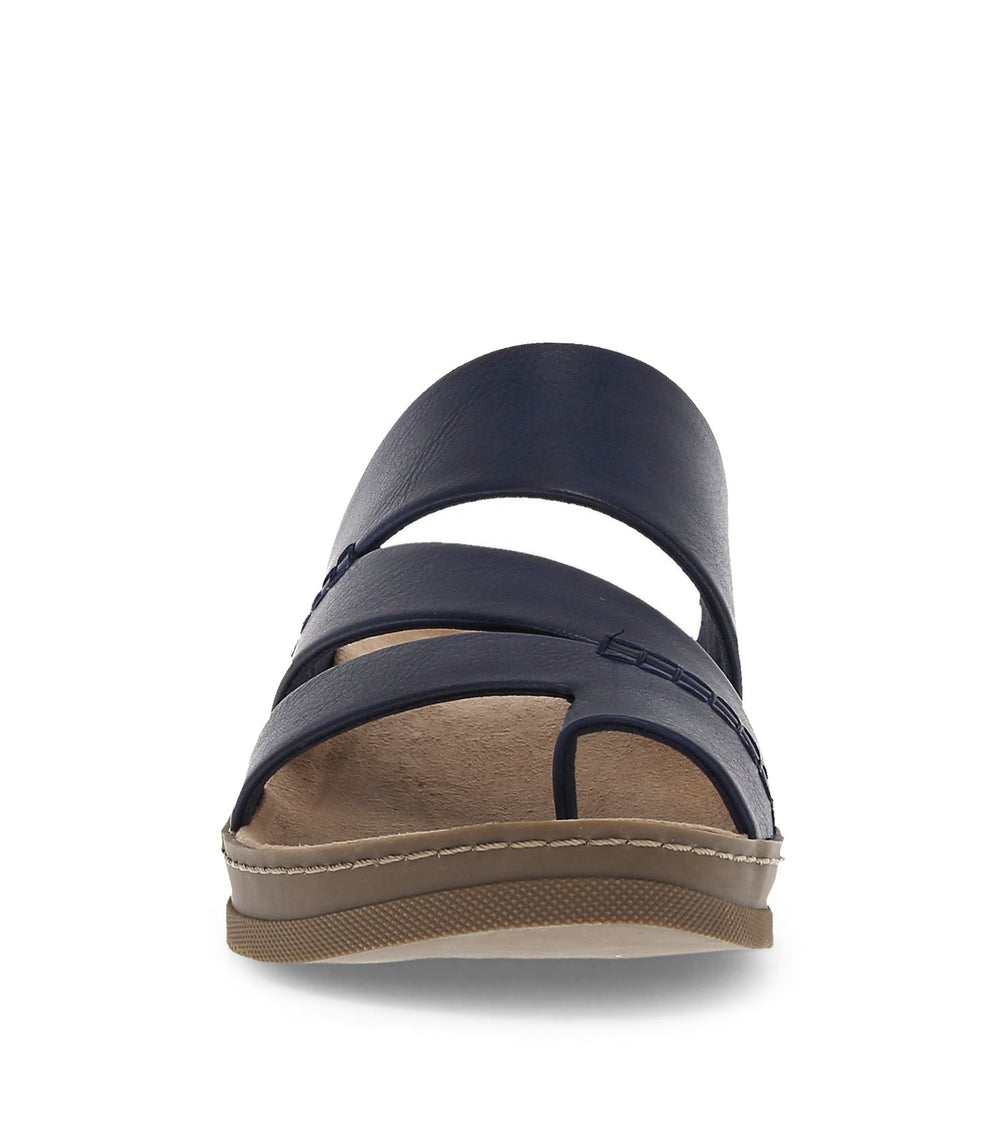 Baretraps Fresha Slide Sandal Dark Navy
