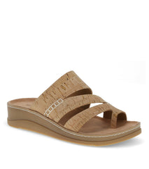 Baretraps Fresha Slide Sandal Natural Cork
