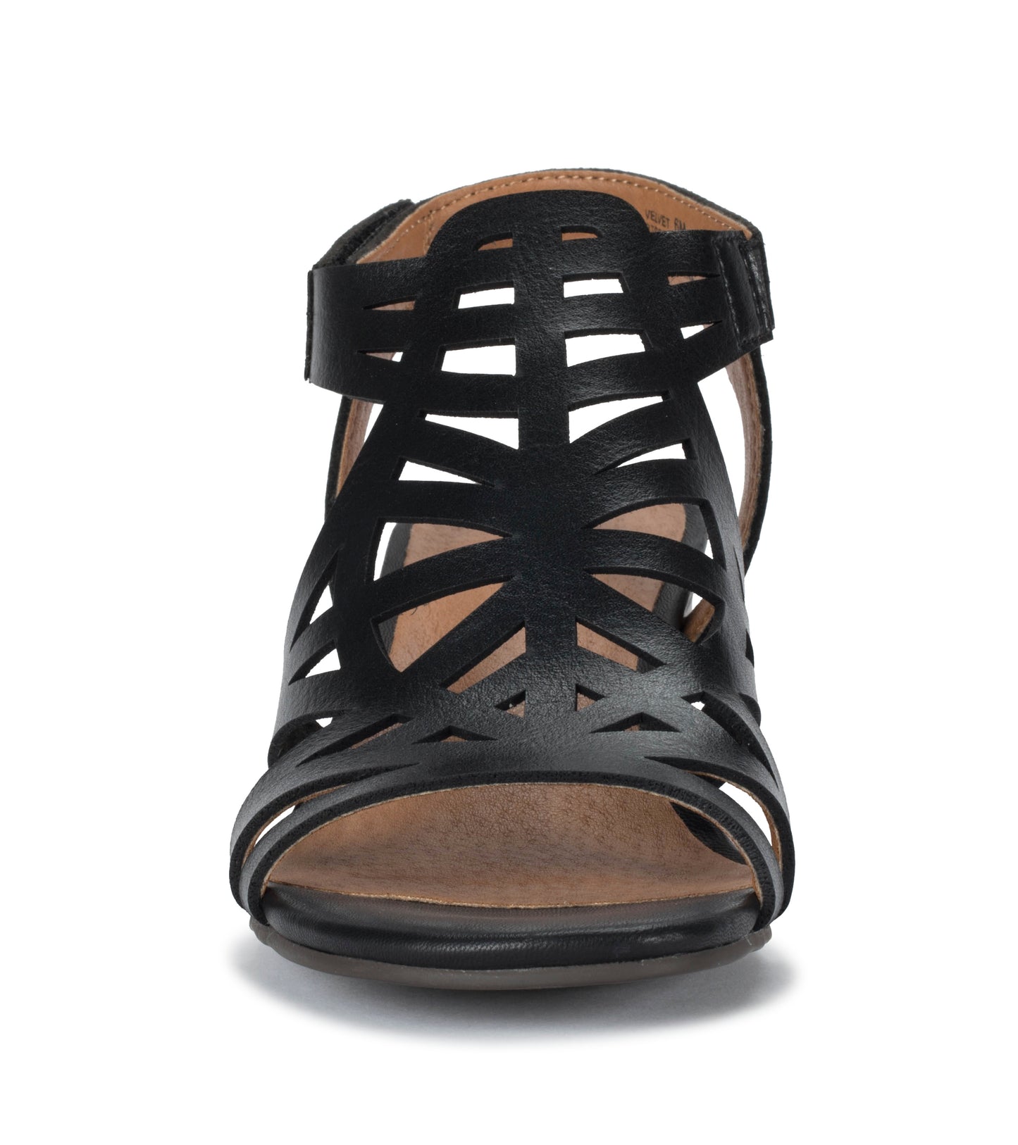 Baretraps Velvet Block Heel Sandal Black