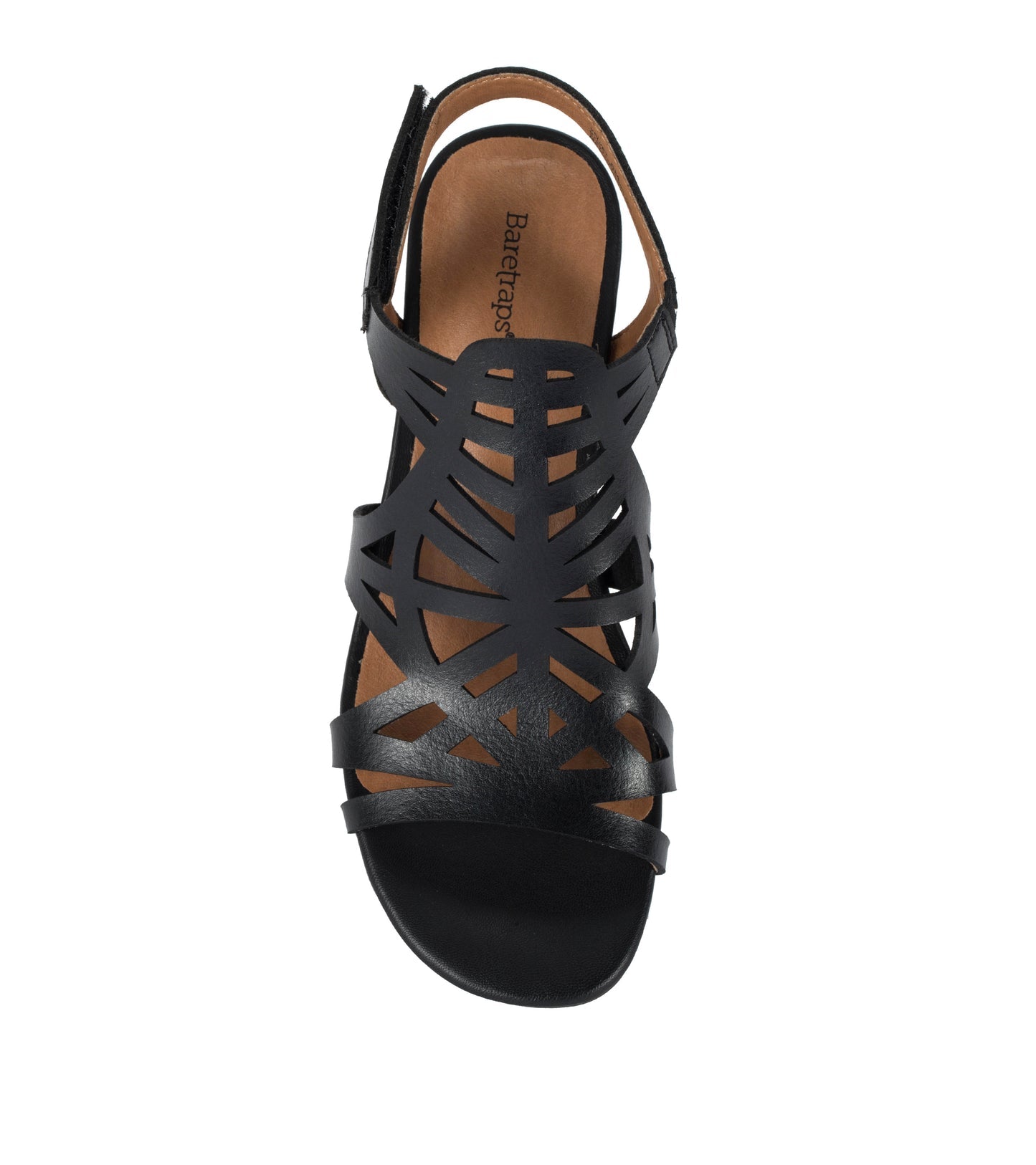 Baretraps Velvet Block Heel Sandal Black