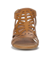 Baretraps Velvet Block Heel Sandal Caramel
