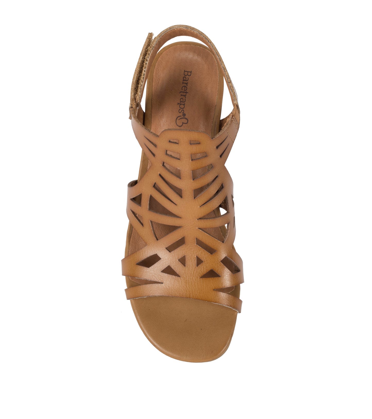 Baretraps Velvet Block Heel Sandal Caramel