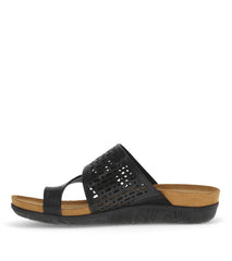 Baretraps Juny Slide Sandal Black/Tan