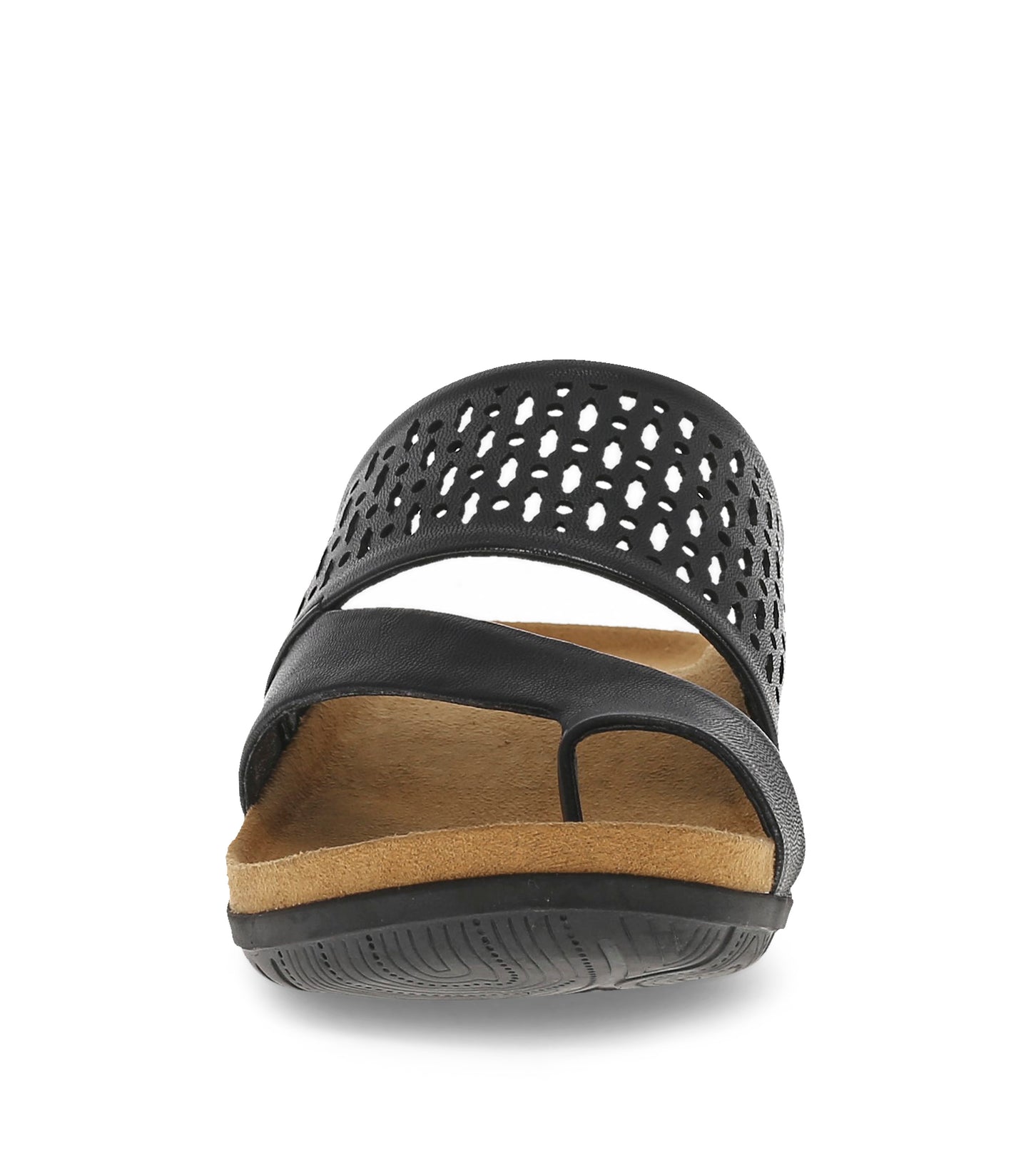 Baretraps Juny Slide Sandal Black/Tan