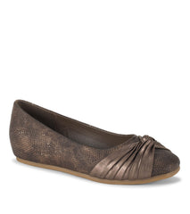Baretraps Chainey Casual Flat Taupe Metallic