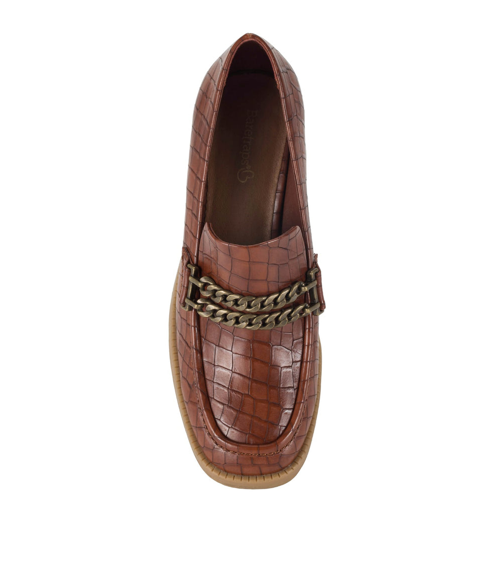 Baretraps Athena Loafer Dark Spice
