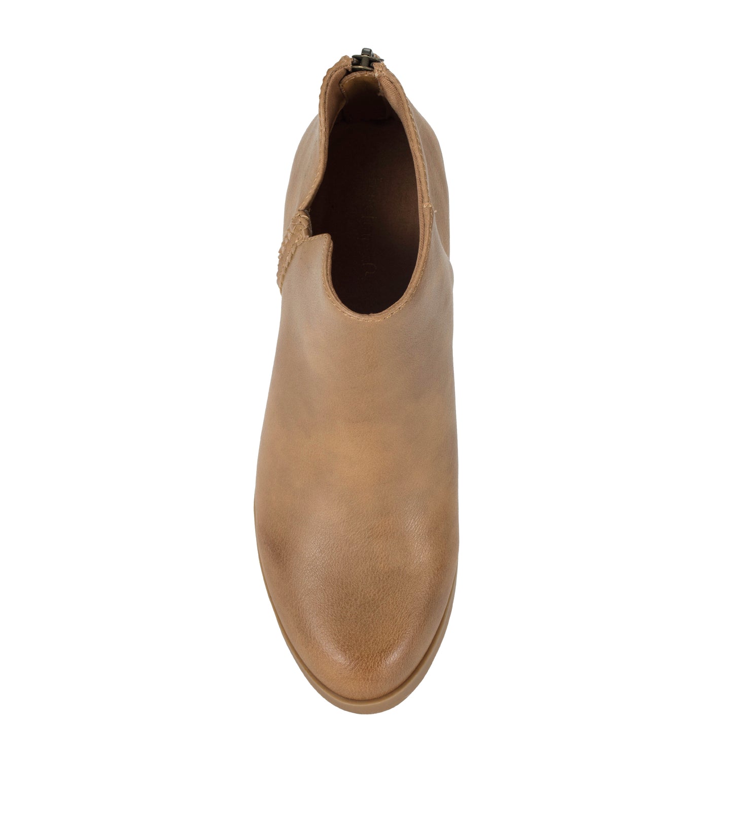 Baretraps Lauryn Block Heel Ankle Bootie Salted Caramel