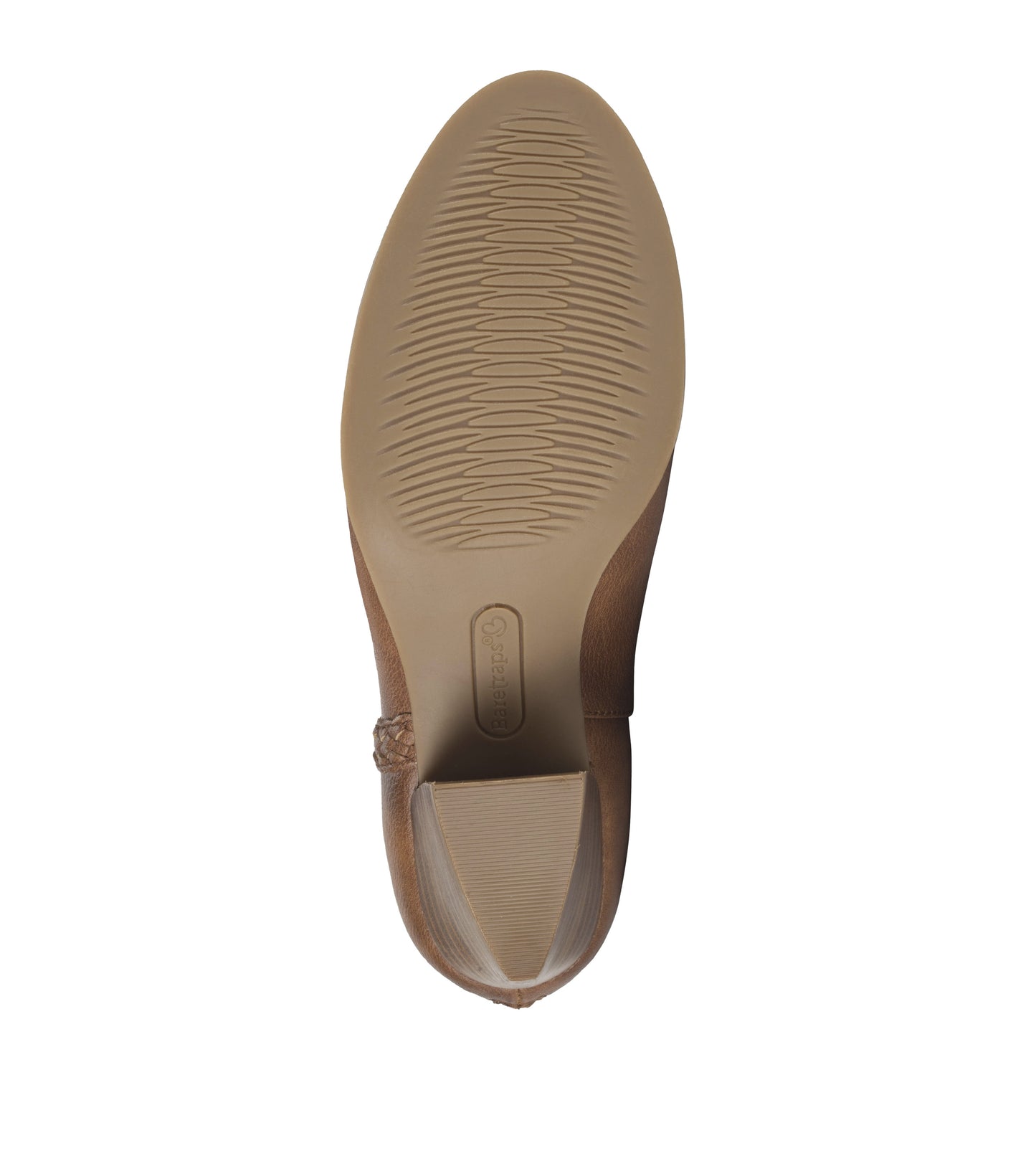 Baretraps Lauryn Block Heel Ankle Bootie Walnut