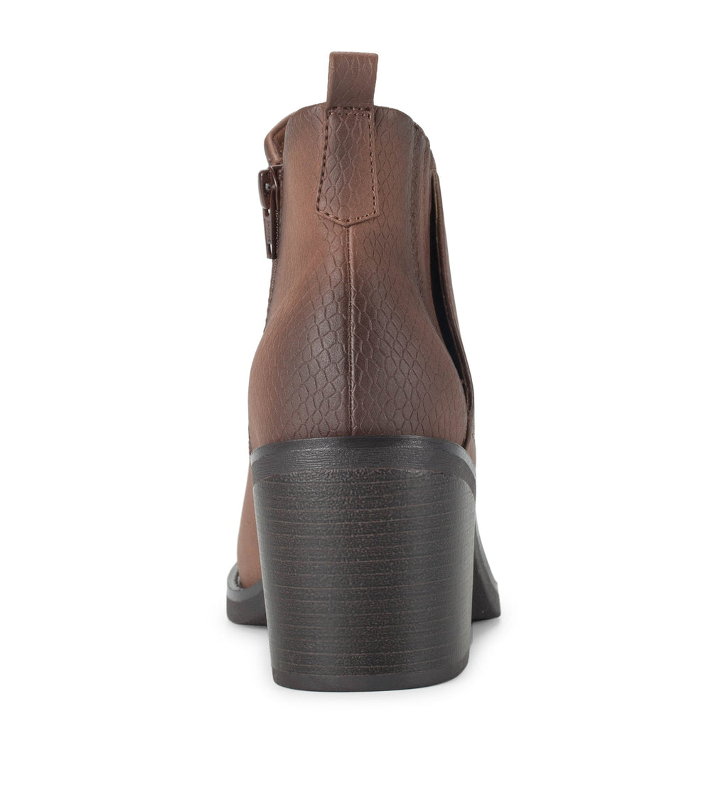 Baretraps Maria Block Heel Bootie Oak