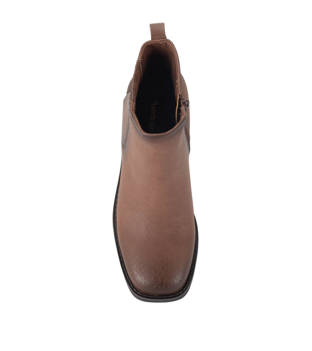 Baretraps Maria Block Heel Bootie Oak
