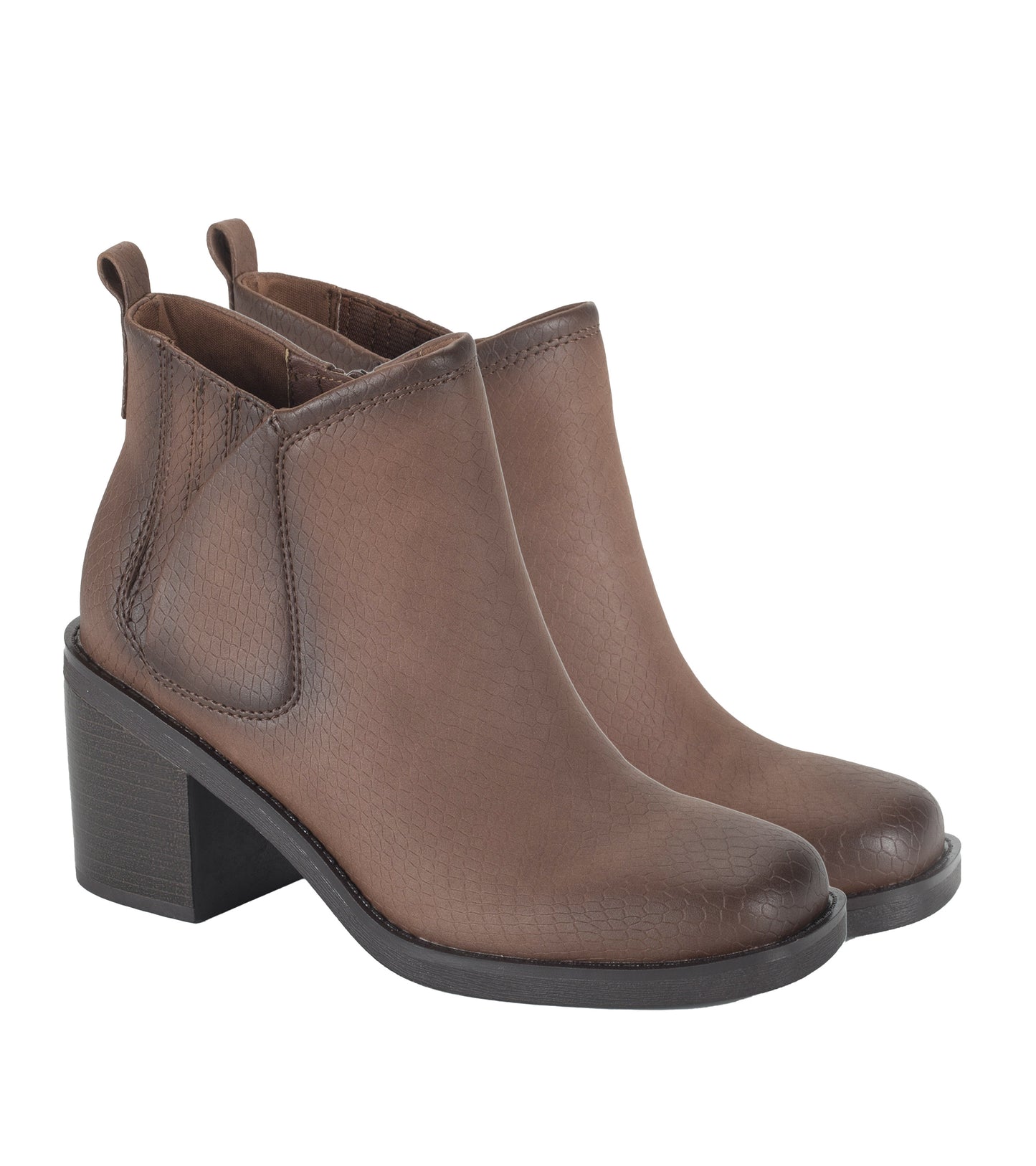 Baretraps Maria Block Heel Bootie Oak