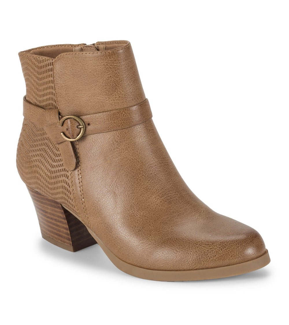 Baretraps Linda Block Heel Bootie Salted Caramel