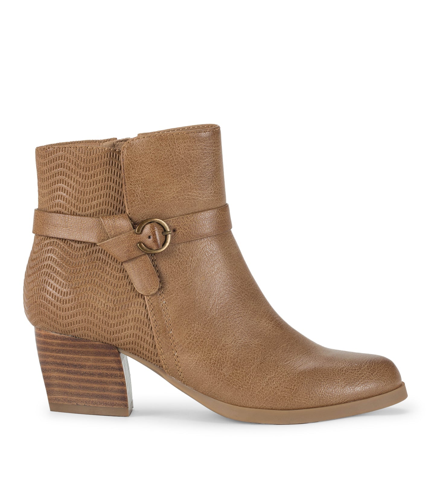 Baretraps Linda Block Heel Bootie Salted Caramel