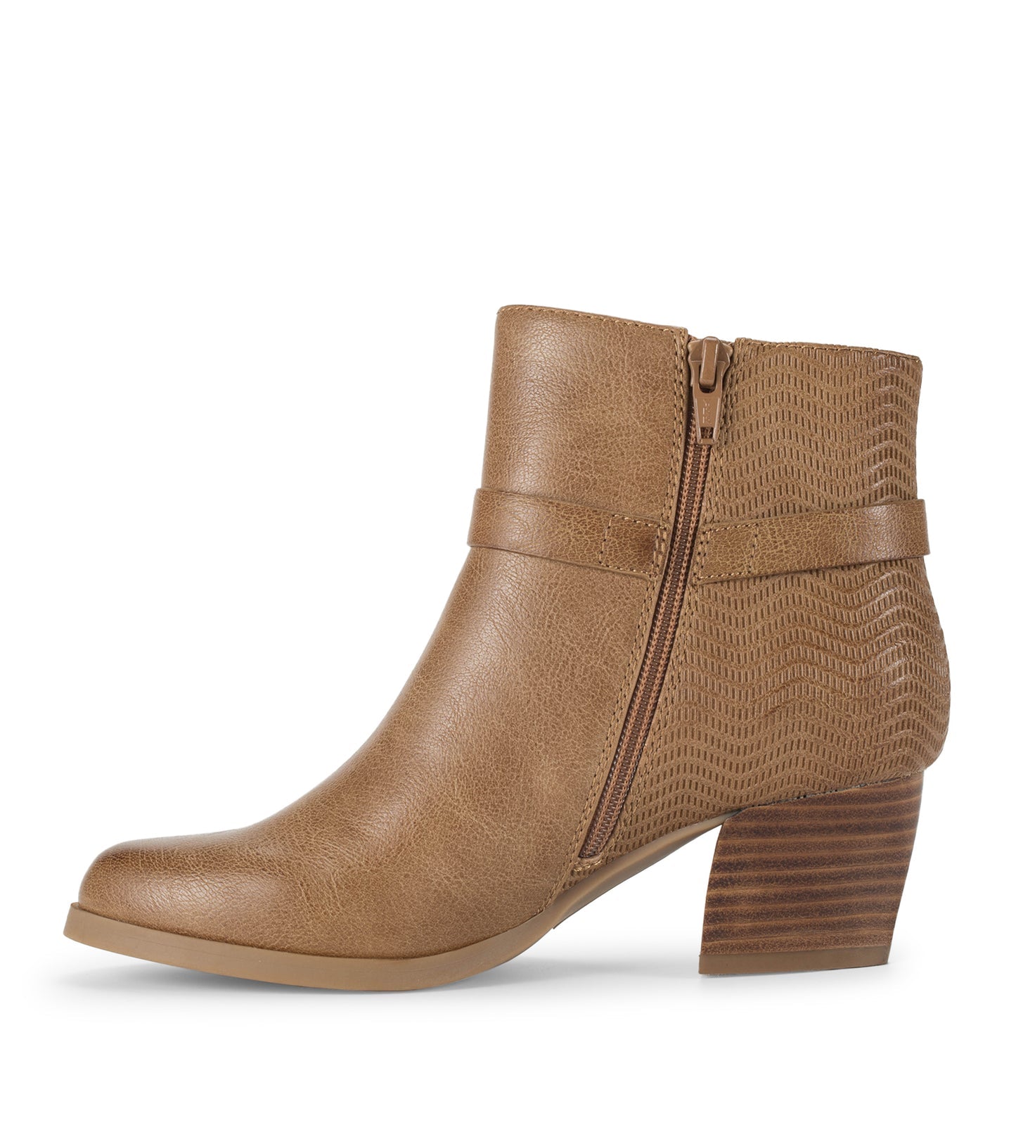 Baretraps Linda Block Heel Bootie Salted Caramel