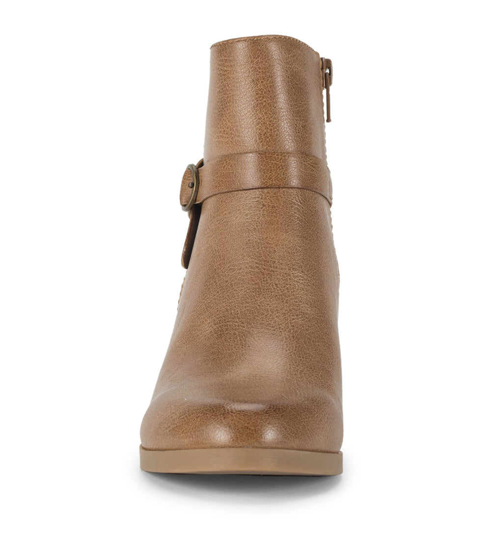 Baretraps Linda Block Heel Bootie Salted Caramel