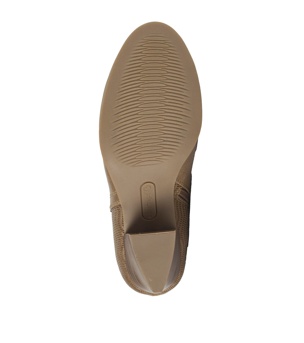 Baretraps Linda Block Heel Bootie Salted Caramel