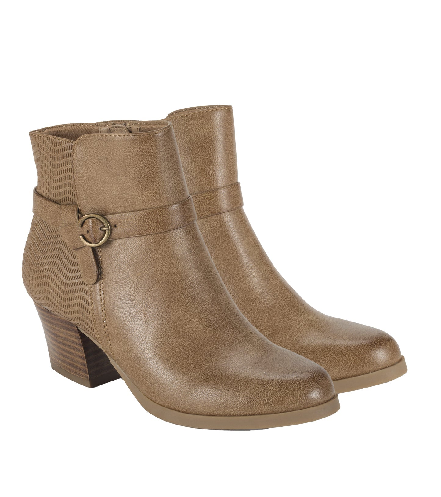 Baretraps Linda Block Heel Bootie Salted Caramel