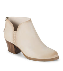 Baretraps Lauryn Block Heel Ankle Bootie Milkyway