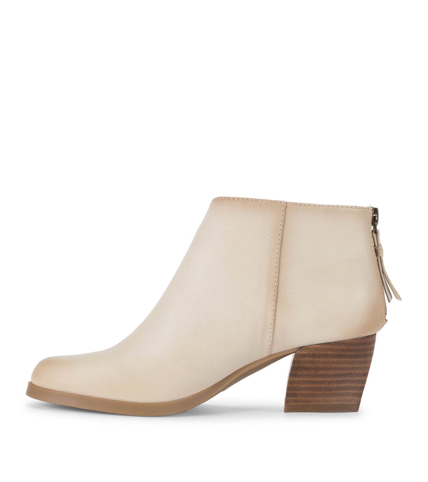 Baretraps Lauryn Block Heel Ankle Bootie Milkyway