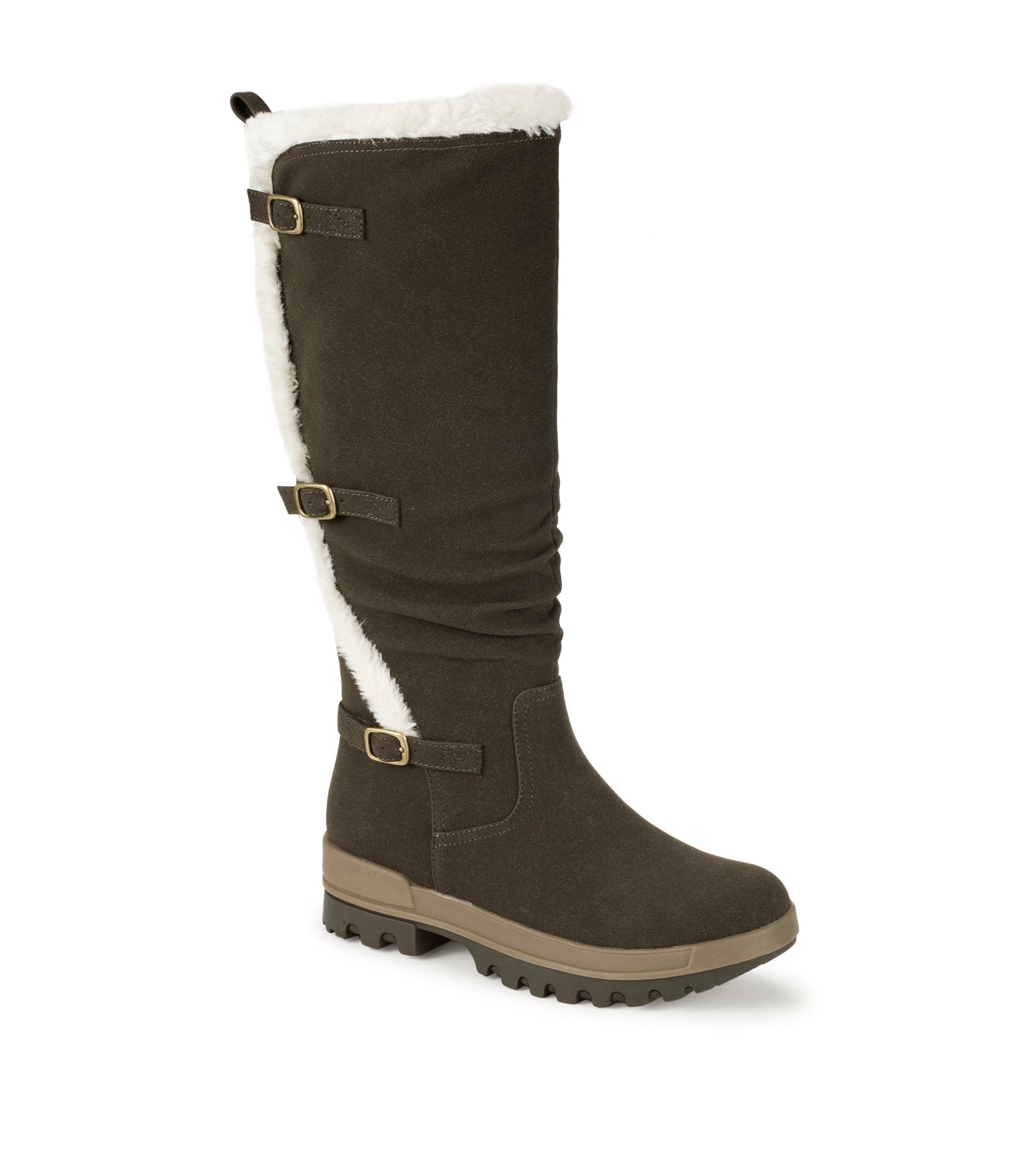 Baretraps Navia Tall Boot Dark Brown