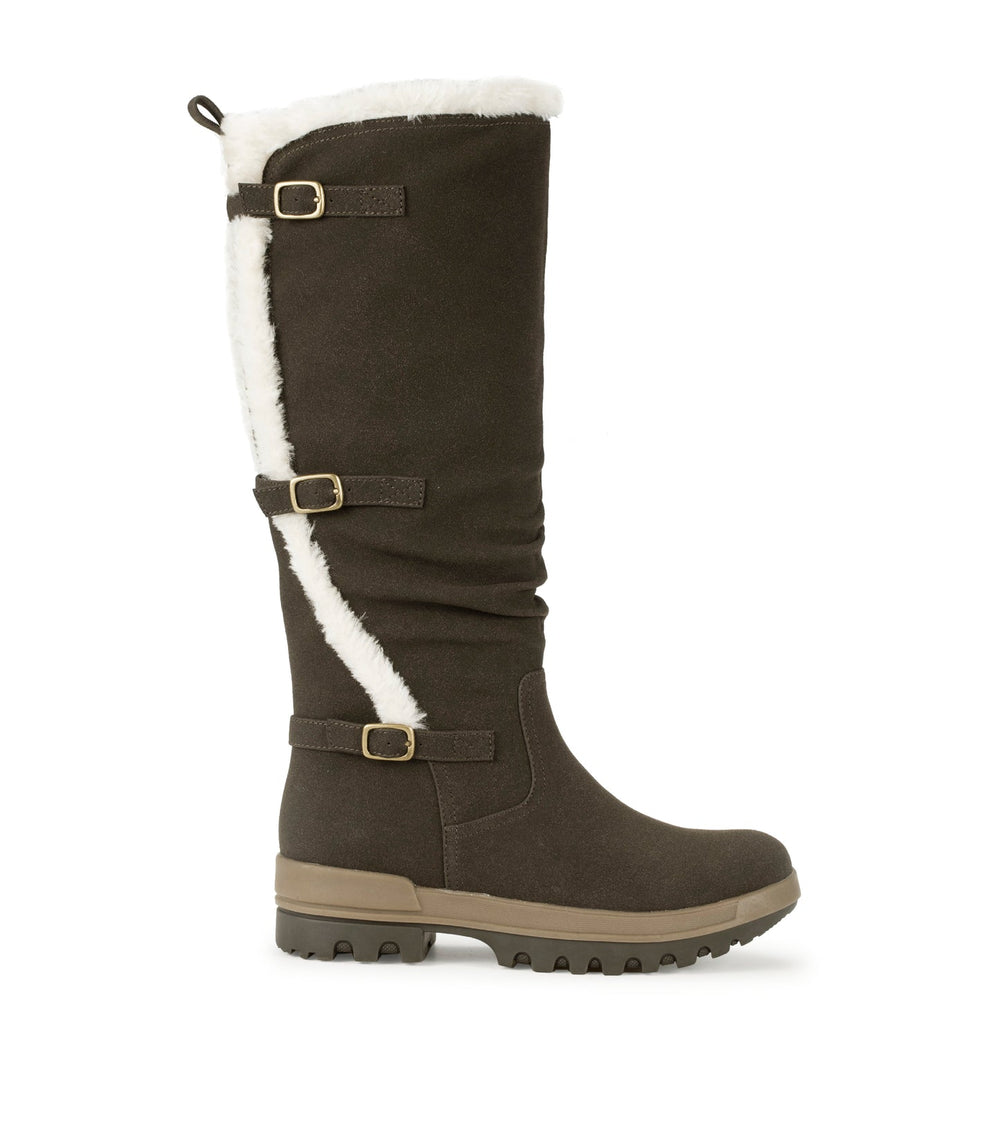 Baretraps Navia Tall Boot Dark Brown