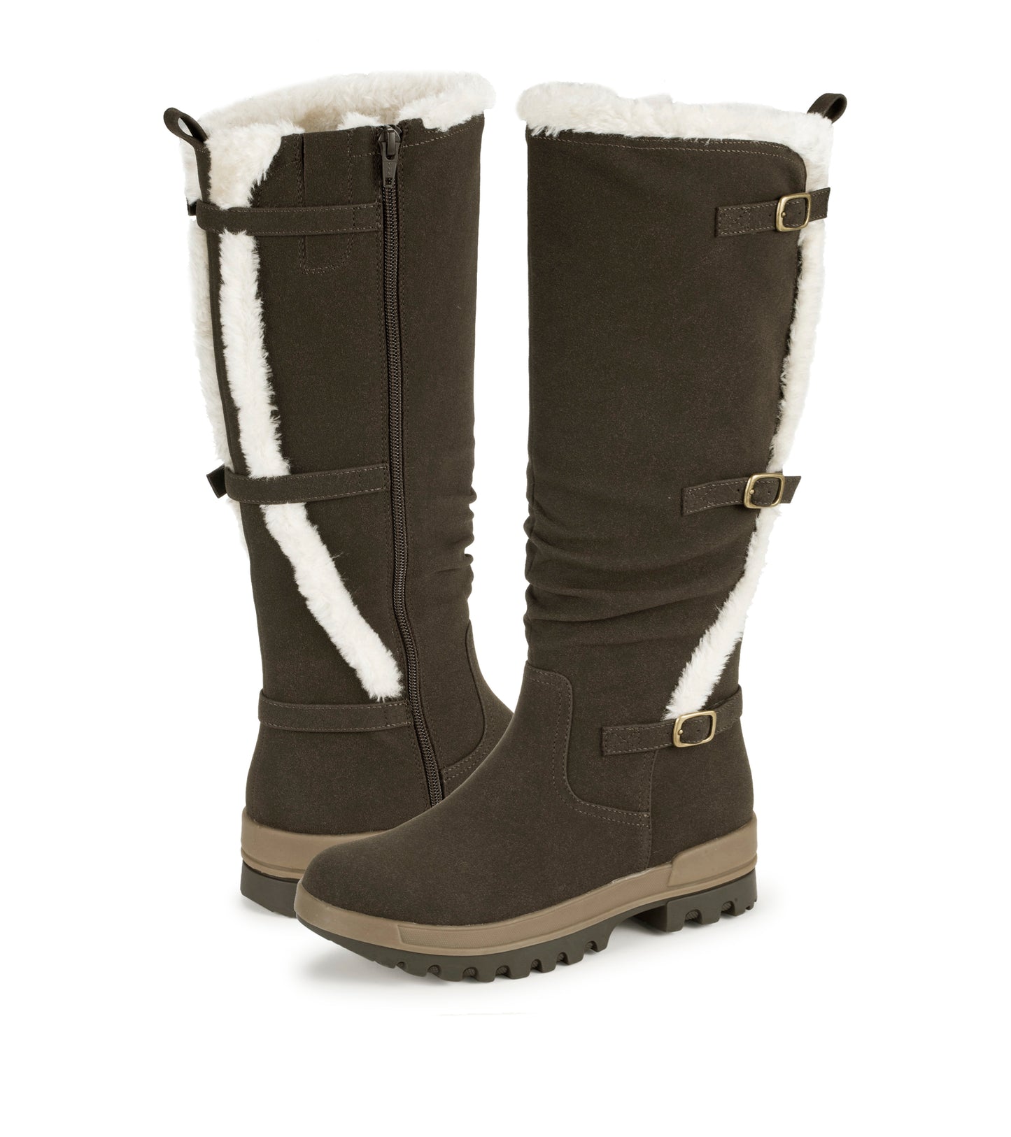 Baretraps Navia Tall Boot Dark Brown