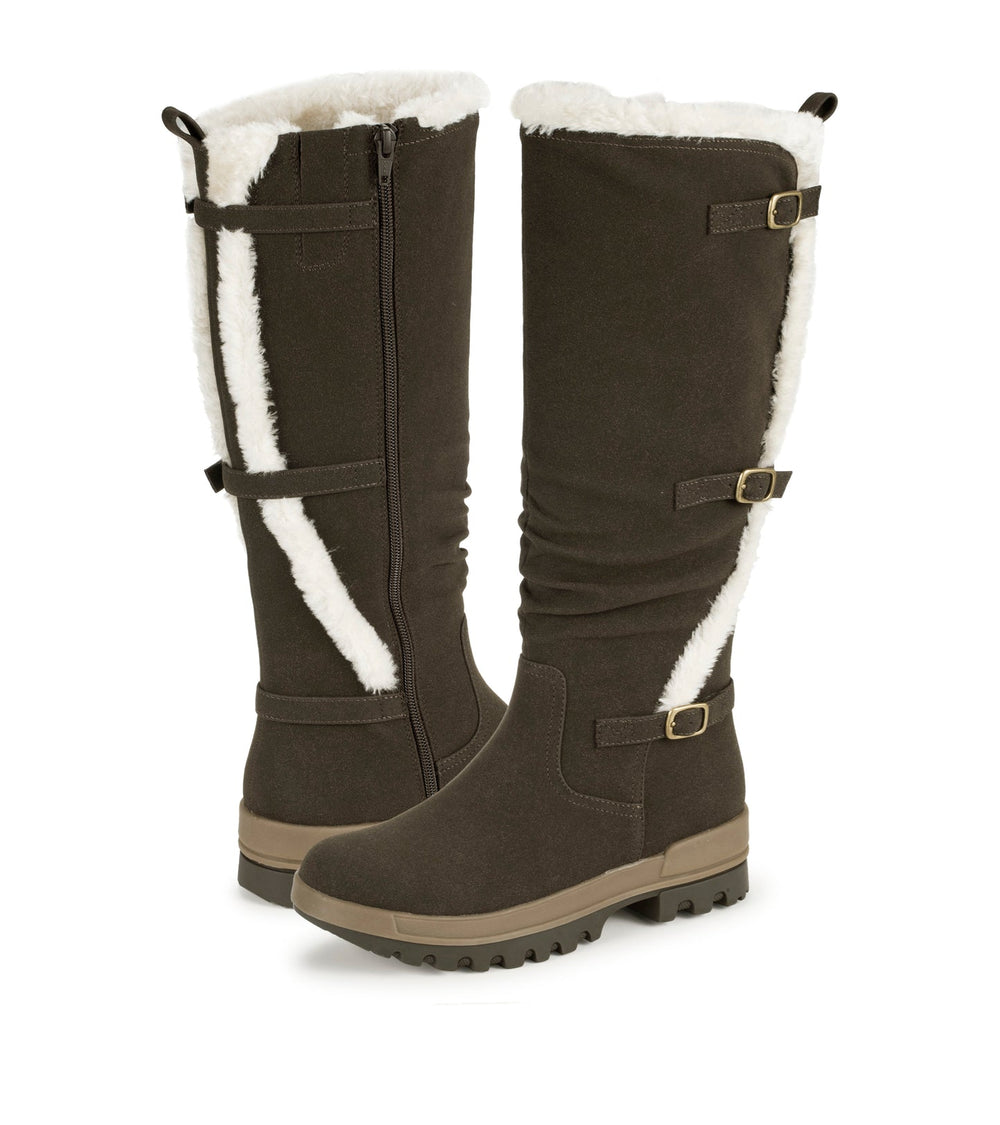 Baretraps Navia Tall Boot Dark Brown
