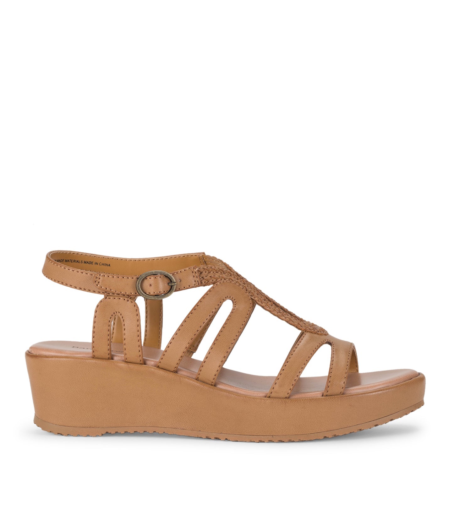 Baretraps Wilma Wedge Sandal Caramel