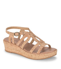 Baretraps Wilma Wedge Sandal Natural Cork