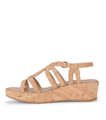 Baretraps Wilma Wedge Sandal Natural Cork
