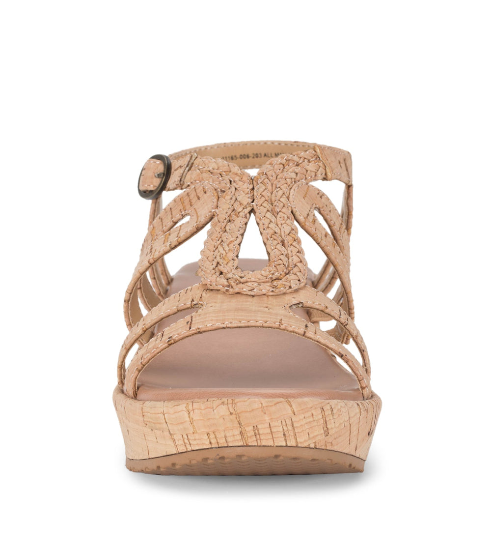 Baretraps Wilma Wedge Sandal Natural Cork